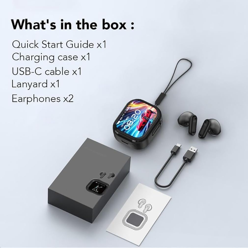 NE20 Bluetooth 5.4 Earphones LED Display