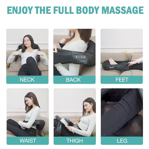 Shiatsu Neck & Back Massager with Heat