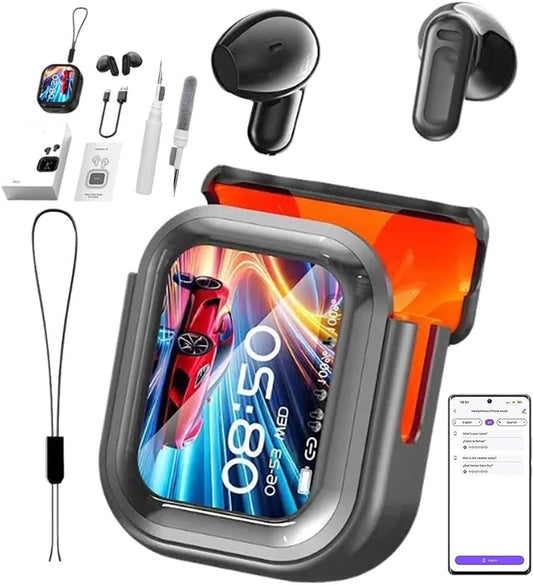 NE20 Bluetooth 5.4 Earphones LED Display