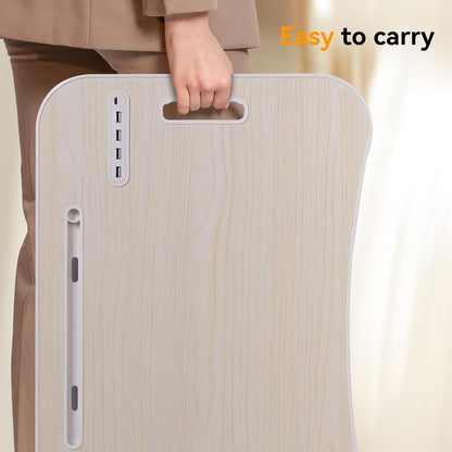 23.6" Portable Lap Desk with USB Hub & Drawer