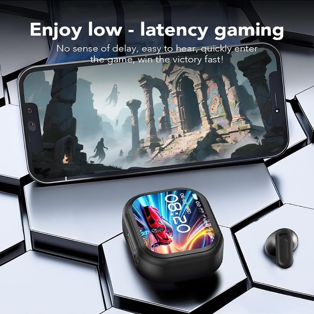 NE20 Bluetooth 5.4 Earphones LED Display