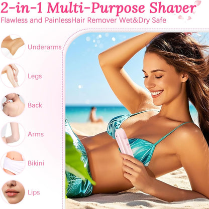 SilkySplash Dual-Head Bikini Trimmer (IPX7)