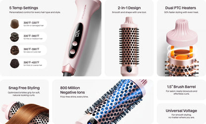 Ionic Blowout Brush