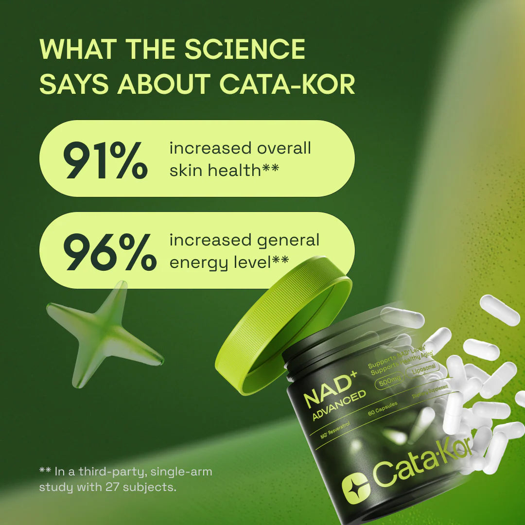 NAD+ Advanced Anti-Aging Supplement With Resveratrol
