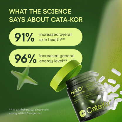 NAD+ Advanced Anti-Aging Supplement With Resveratrol