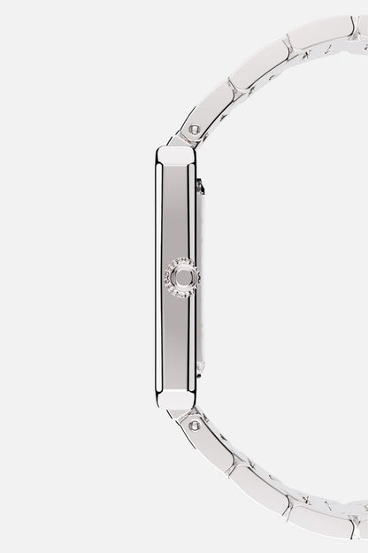 Armoy Rectangular Quartz – White