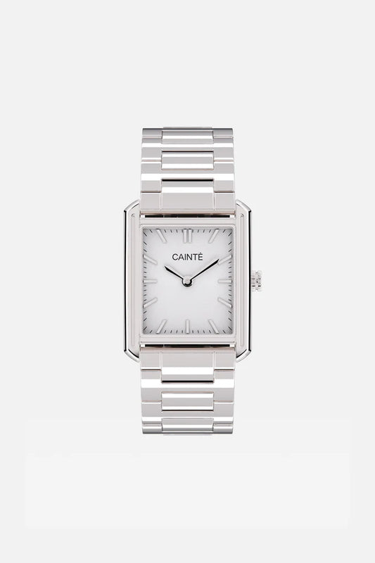 Armoy Rectangular Quartz – White